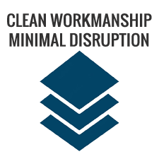 Clean Tiling Workmanship with Minimal Disruption