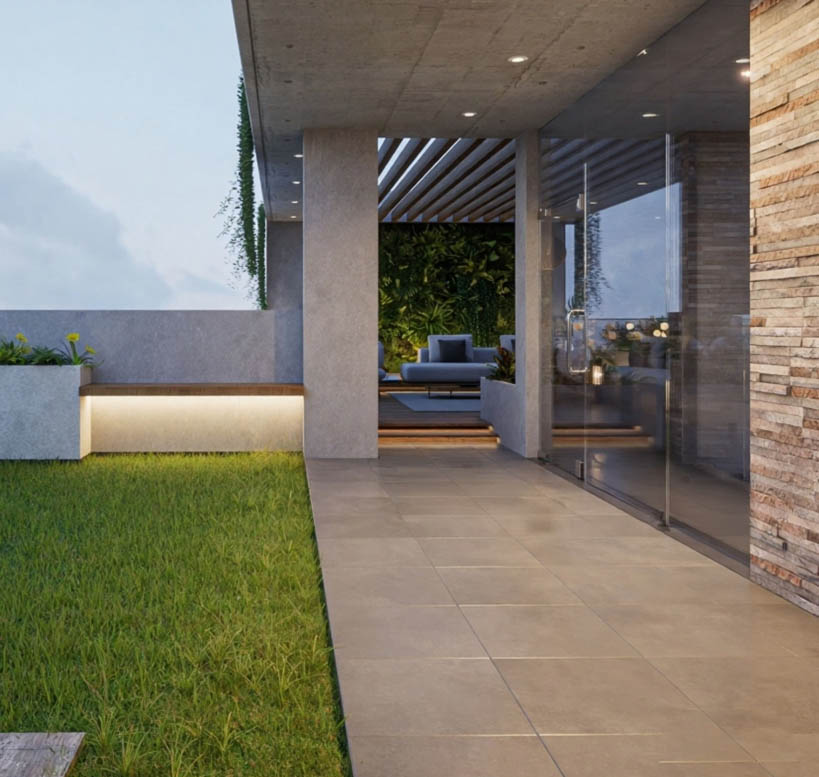 Balcony Tiling