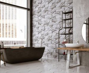 Bathroom Stone Tiling