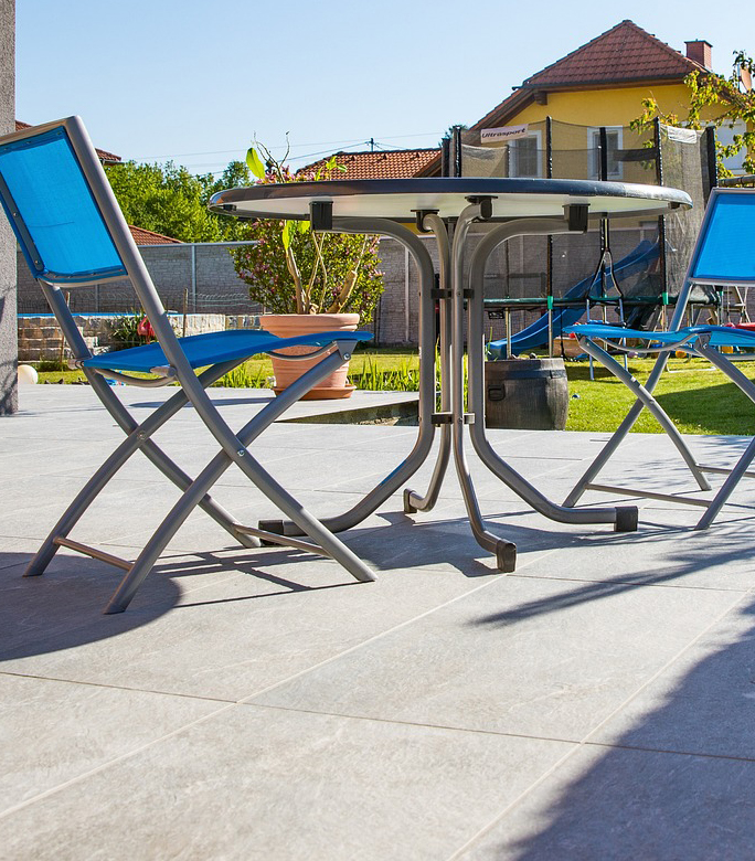 Terrace Tile Installation
