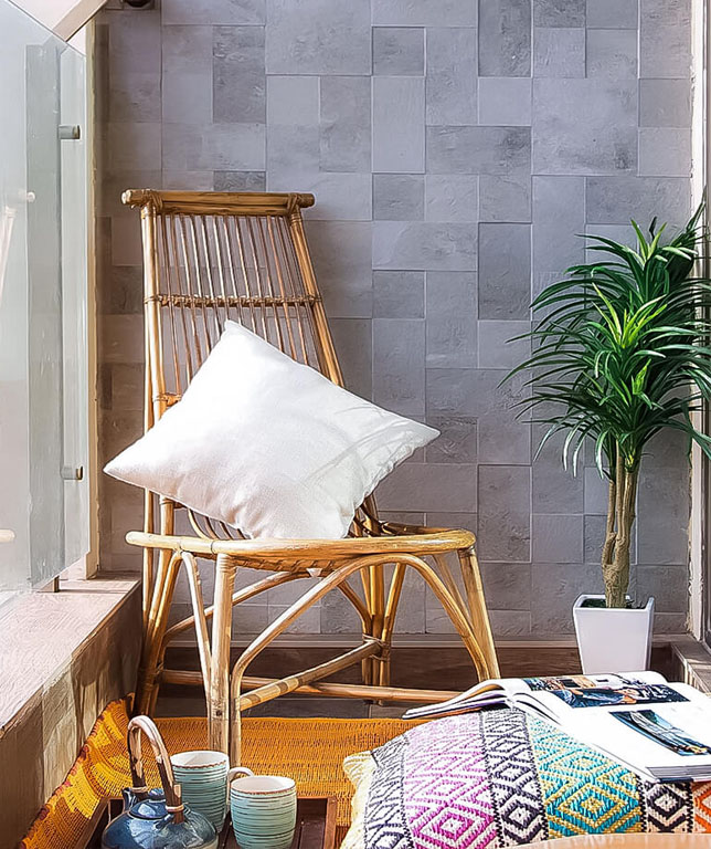 Balcony Wall tiling
