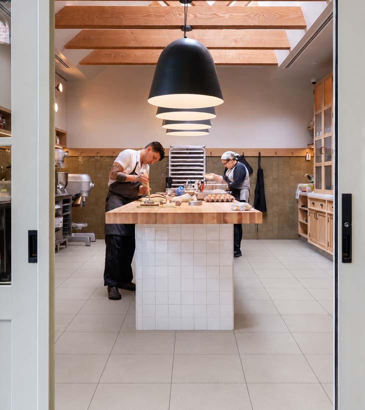 Commercial kitchen flooring tiles