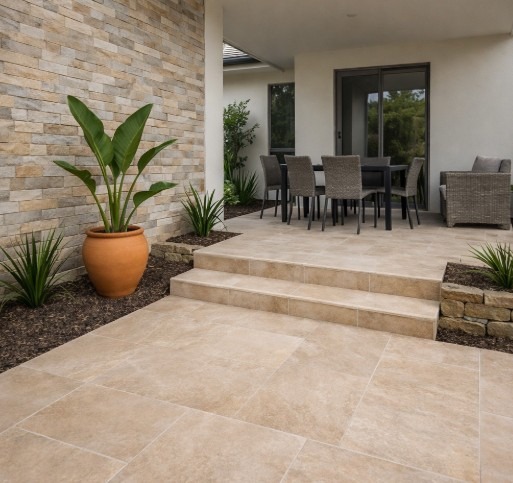 Outdoor tiling